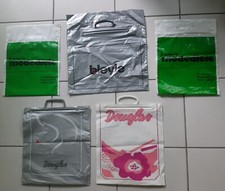 5x Plastiktüte - 80er Jahre - 2x Jane's - Bleyle - 2 verschiedene Douglas