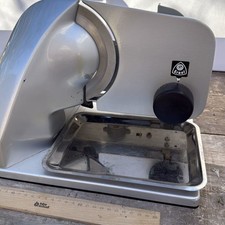 GRAEF FA 180 T Allesschneider Edelstahl 170W 170 mm Klinge Servierplatte Silber