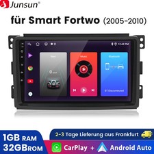 Carplay Android14 32G Autoradio Für Benz Smart Fortwo 451 454 2005-2010 GPS Navi