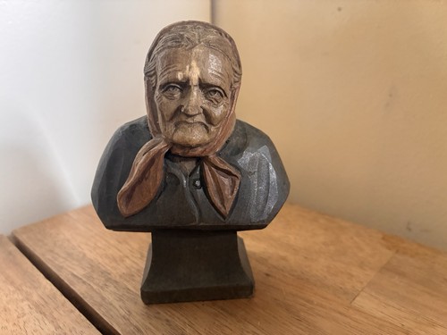 Hans huggler holz statue alte - statue,