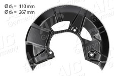 SPRITZBLECH, BREMSSCHEIBE -