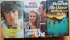 3 Stück WILLI HEINRICH ALTE HÄUSER STERBEN NICHT -Mittlere Reife- Geometrie EHE