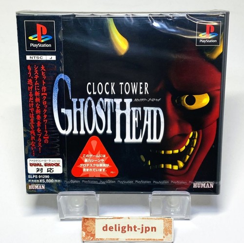 Clock tower ghost head - clock,