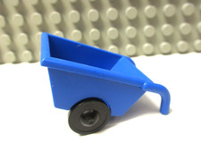 LEGO Duplo Duplo Duplo Schubkarren blau Spielplatz Haus Bauernhof Baustelle