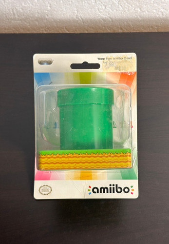 Warp pipe amiibo stand - warp,