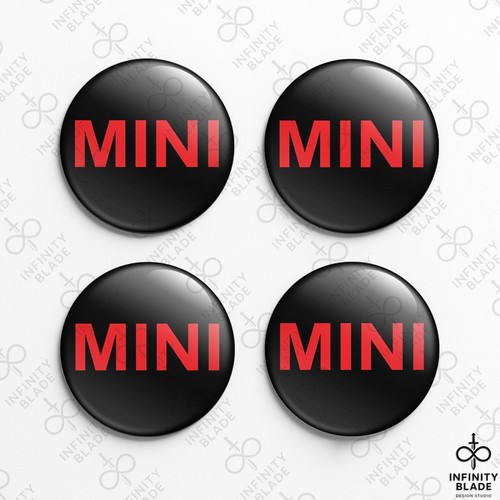 Mini cooper emblem - 4x,