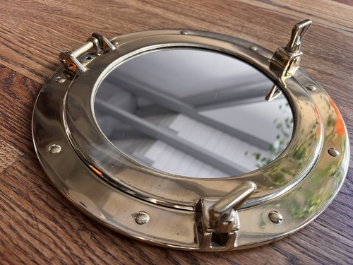 Vintage maritimer spiegel - vintage,