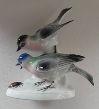 Figurengruppe zwei Vögel und