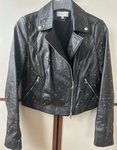 Patrizia pepe lederjacke mit - pepe,