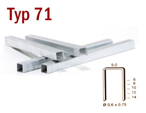 Heftklammer 71 8 - 71/6, ,
