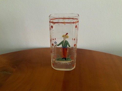 Antike zierliche vase glas - antike,