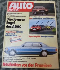 Auto Zeitung 20/1980 Mercedes