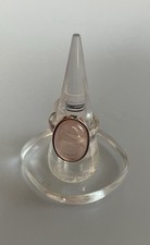 Silberring mit echtem Stein