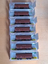 Minitrix Spur N, 7x Selbstentladewagen der DB aus 15509, Langer Heinrich, Teil 2