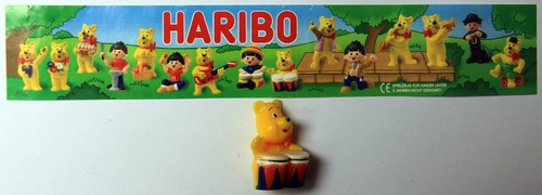 Figur bär mit bongos - bär,
