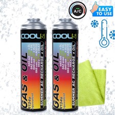 R12/R134a Kältemittel-Kit 2x