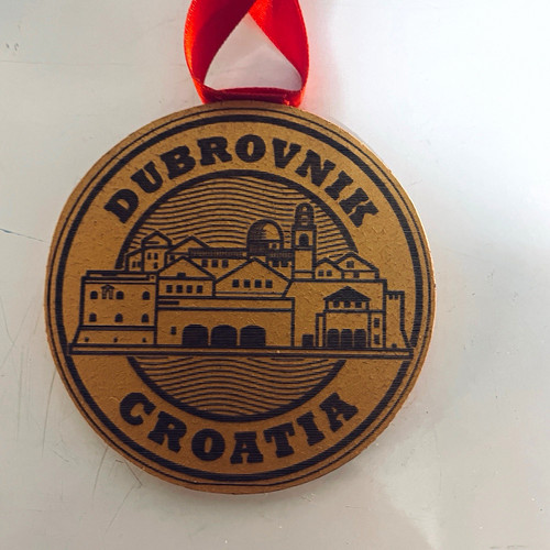 Individuelle holzmedaille mit - individuelle,