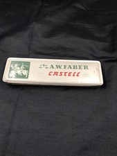Alte Blechdose A.W.Faber Castell  Stiftebox Schachtel Vintage Deko Sammler