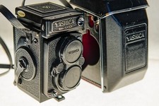 Yashica Mat 124G mit Bereitschaftstasche, sehr guter Zustand, Filmgetestet