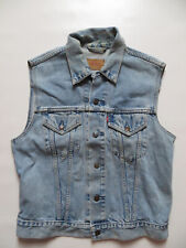Levi's 70401 Weste Jeansweste Gr. L, Oldschool SLIM FIT ! Vintage Denim ! KULT !