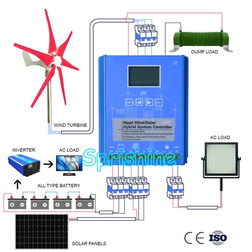 3000w mppt hybrid laderegler - mppt,