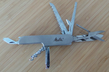 Melitta Kaffee Taschenmesser 10 fach aufklappbar Werbeartikel Reklame Vintage