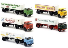 Brekina IFA W 50 Bier Tank Sattelzug Tankwagen Tanker W50 DDR Auswahl 1:87 H0