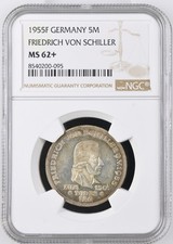 VALORIS BRD 5 DM 1955 F