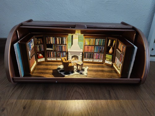 Puppenstube bibliothek - bibliothek, in