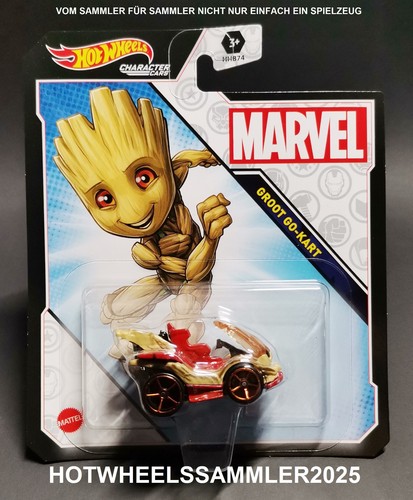 Hot wheels marvel character - hot,