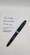 Montblanc Meisterstück Filler mit 14 Karat Gold Bicolor Feder