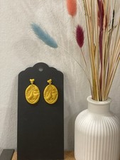 Ohrringe Senfgelb One Line