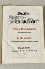 Dr. Martin Luther Bibel 1850