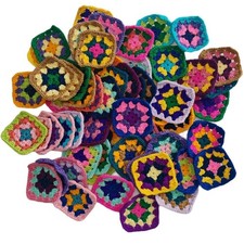 100 handgefertigte gehäkelte