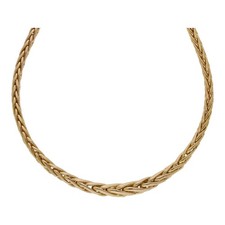 Zopfkette 45 cm Länge 585/ 14