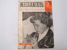 MECHANIKUS Modelbauheft Nr. 7 / 01.Juli 1959 antik  X. Jahrgang