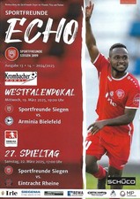 Sportfreunde Siegen - Arminia Bielefeld (Stadionzeitung vom 19.03.25)