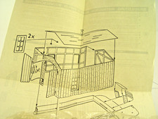 kleiner Holz Lokschuppen   -