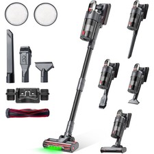 2025 Neu Akku Staubsauger 48000Pa/600W 60Min Staubsauger Kabellos, Leise, Akku