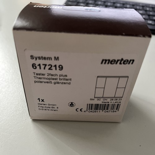 Merten taster plus pws gl - taster, pws/gl