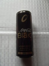 Coca-Cola Dose Alu 250 ml, ungeöffnet, Schwarz, Fusion de café