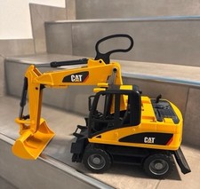 Baustellenfahrzeug Kind Bruder CAT Bagger