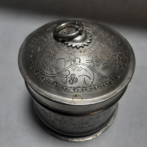 Alte vintage metall schatulle - vintage,