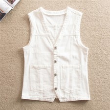 Damen Jeans-Weste Top Weste