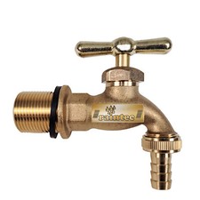 AUSLAUFHAHN MESSING KUGELHAHN REGENTONNE GARTENHAHN REGENFASS ABSPERRHAHN