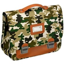 Nostalgischer Schulranzen Ranzen Schultasche Camouflage 11918  neu