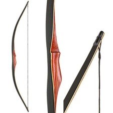 Traditioneller Langbogen longbow Ragim Wolf 30 bis 50 lbs incl. Sehne