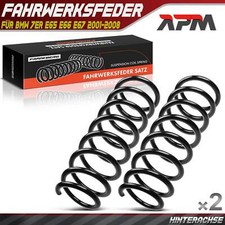 2x Feder Fahrwerksfeder Hinten