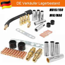 19/24x Verschleissteile Set Gasdüse Düsenstock MIG/MAG MB15/150 Brenner Zubehör*