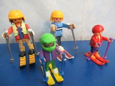 Familie Kinder  Sportler Figur Skifahrer Wintersport Figuren   Playmobil 7574